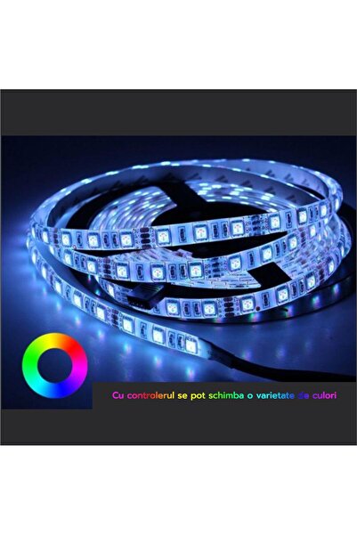 DELIGHT RGB LED strip, IP65, 12V, 14.4W/M, 60 LED/M, 5050 - roll 5 m