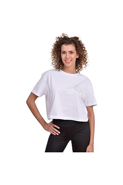 Target Crop top de damă cu mânecă scurtă, lejer, mărimea M