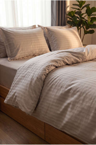 Motif Tekstil 100% Cotton Satin Double **Included** Duvet Cover Set -Without ...