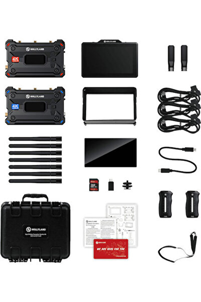 HollyLand Pyro 5 & S - Monitor με ασύρματο σύστημα μετάδοσης εικόνας Kit