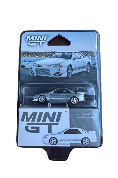mini gt Nissan Skyline Gt-R (R32) Veilside Combat C-I, White, Chase Model Car