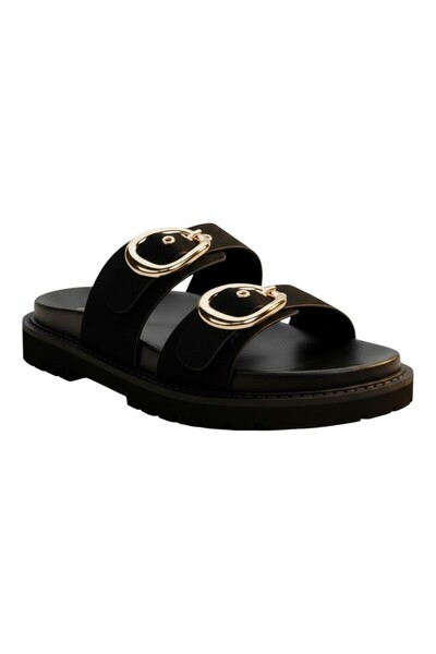 Envie Shoes Γυναικεία Πέδιλα FLATFORM SANDALS E96-23241-34 Μαύρο