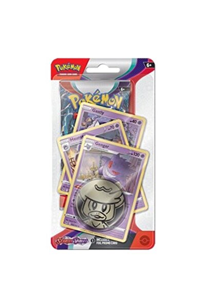 Pokemon Scarlet & Violet: Blister Premium pentru Checklane de la Gengar