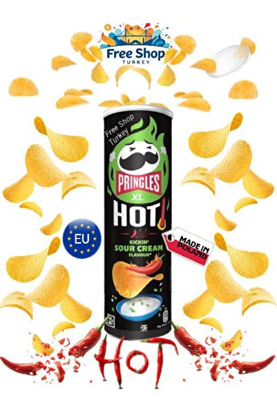 PRINGLESXL Hot - Kickin' Sour Cream Flavour 160G