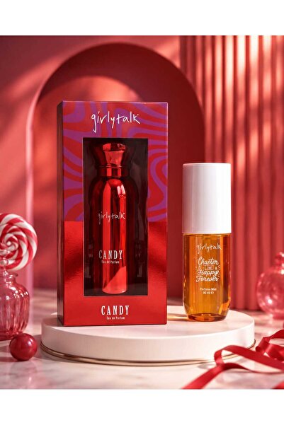 Girly Talk Candy Edp Kadın Parfüm 100 ml ve Happy Forever Vücut Spreyi