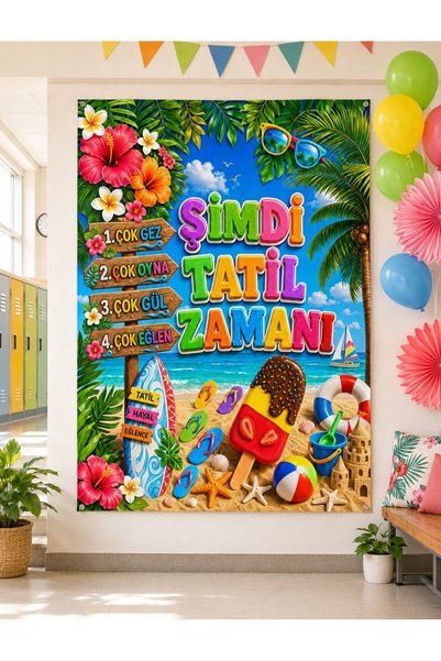 okul posterleri Karne Hatırası Brandası Sınıf İçi Fotoğraf Çekim Fonu Afişi (160x210 cm)