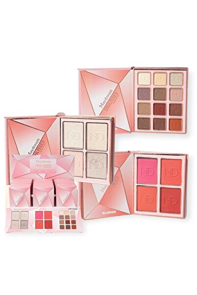 MAYDREAM Palette Notebook Shadow Highlighter Blush
