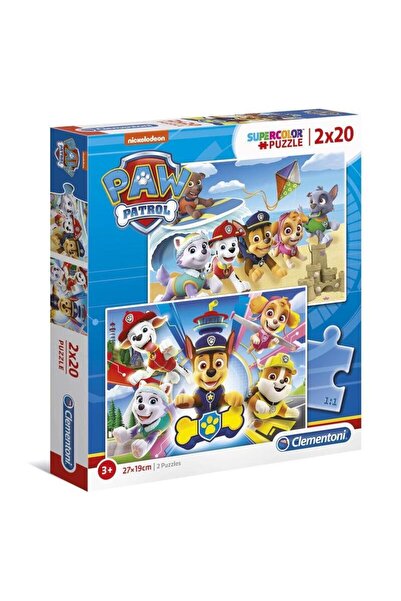 PAW PATROL Puzzle V2 , 2x20 piese ,27x19cm