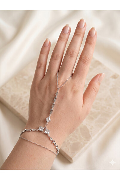 PABALAS Stainless Steel Silver Shahmeran Bracelet – Women's Shahmeran Model w...