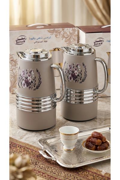 Rivan طقم ترامس ريفان المميزة بنقشات فريدة من الزهور