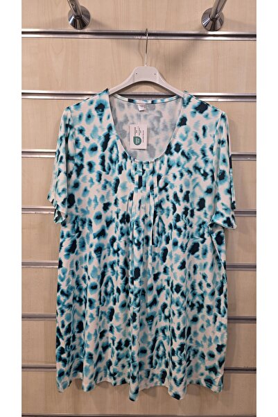 trendbysena Plus Size Women's Combed Cotton Blouse