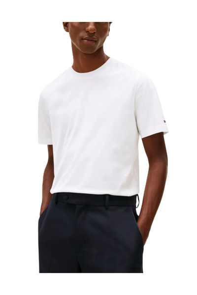 Tommy Hilfiger Ανδρικό T-shirt Λευκό MW0MW41860-YBS