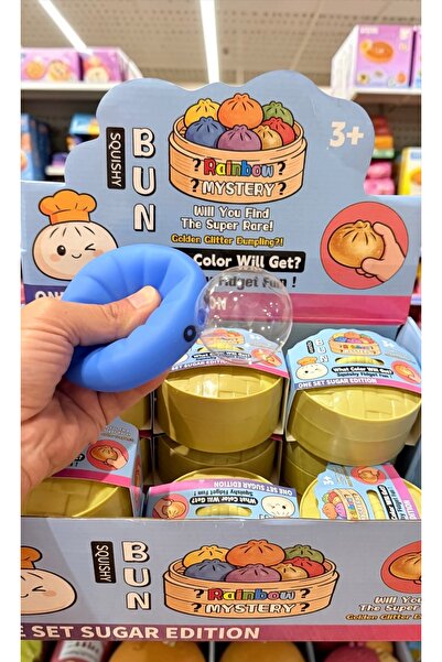 tmtoysandmore Lighted Chinese Dumpling Sukuşi New Trend Squishyfun Glittery N...
