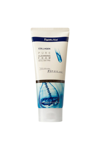 Farmstay Spumă de curățare facială cu colagen pur 180ml