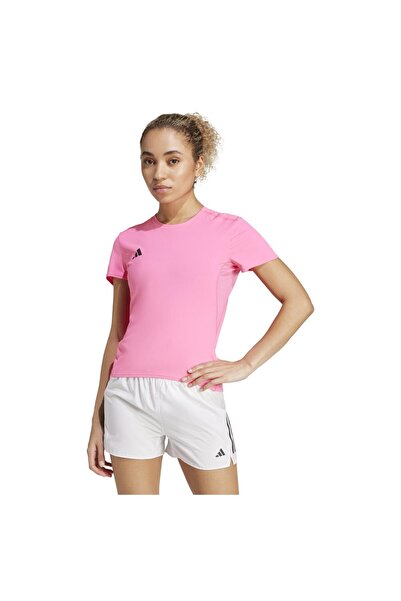adidas Women's Adizero Tee Short-Sleeve T-Shirt L
