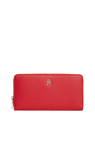 Tommy Hilfiger Γυναικείο TH Icon Πορτοφόλι Φουλάρι Κόκκινο AW0AW18483-XLG