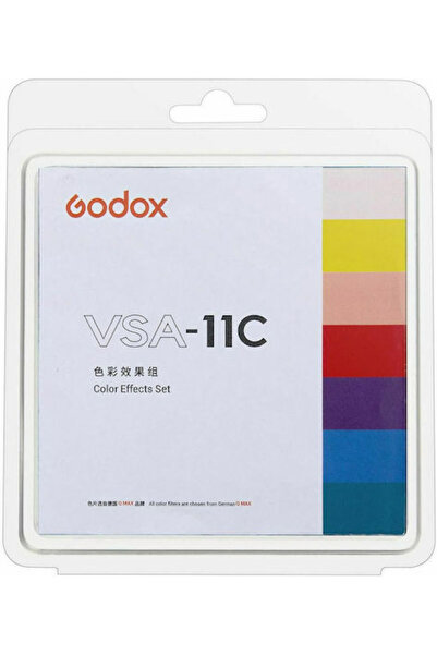 Godox VSA11C - Σετ 15 χρωματικών φίλτρων για VSA