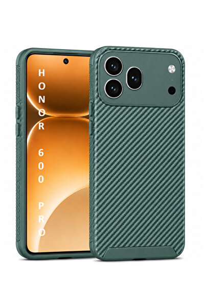 UnDePlus Huawei Honor 600 Pro Kılıf Karbon Silikon Case