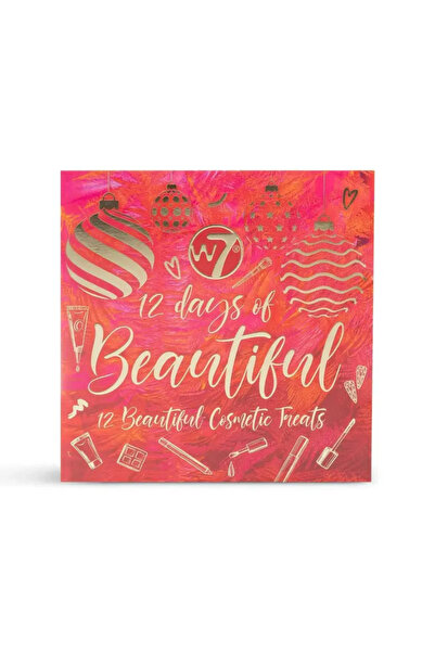 W7 COSMETICS 12ήμερο Ημερολόγιο Advent με Όμορφο Σετ Μακιγιάζ και Παλέτα Μακι...