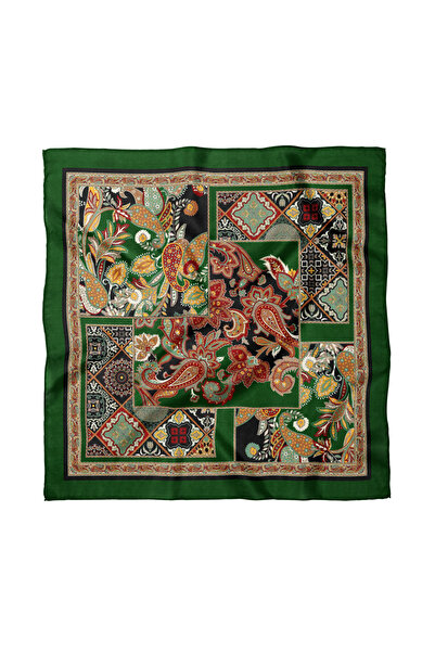 Sultan İpek Ethnic Patterned Scarf / Bandana 50X50Cm