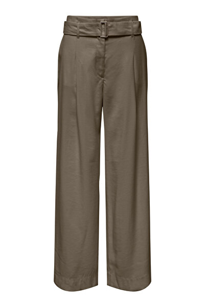 ONLY Onltila Loose Fit Yüksel Bel Geniş Paça Kemer Detaylı Pantolon PANTOLON ...
