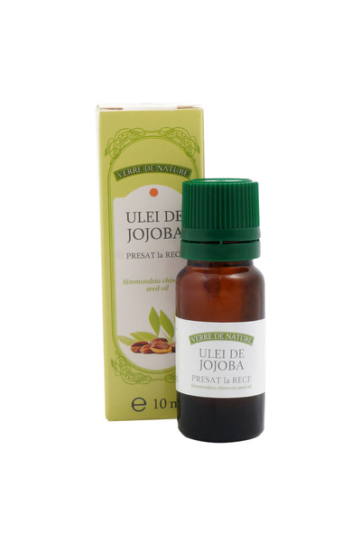 Verre De Nature Cold pressed jojoba oil 10 ml, set of 3 pieces