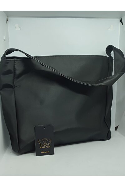 berismoda Kadın Büyük Kalıp Paraşüt Kumaş Astarlı Çanta 30x40cm