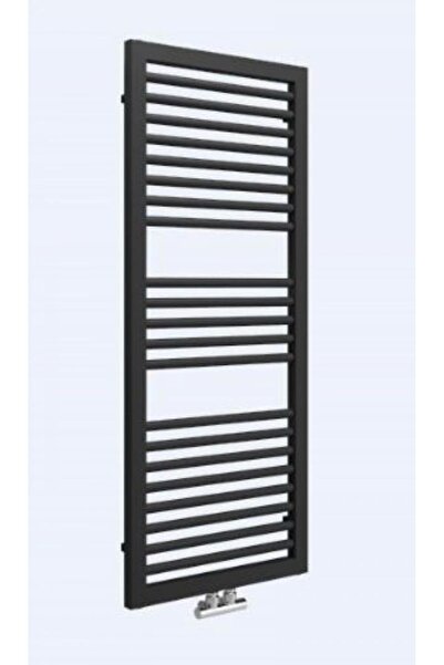 Lazzarini Radiator portprosop, negru mat, oțel, drept, Lazzarini, Asti, 500 X...