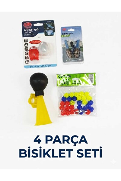 4 parça bisiklet seti bisiklet aksesuarı