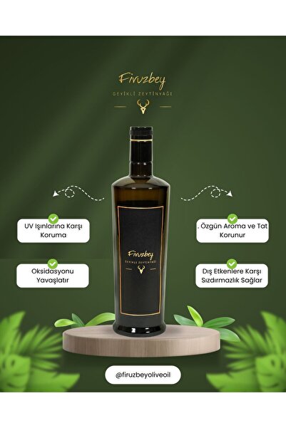 Firuzbey Geyikli Zeytinyağı Premium Natürel Sızma Zeytinyağı 750 ml