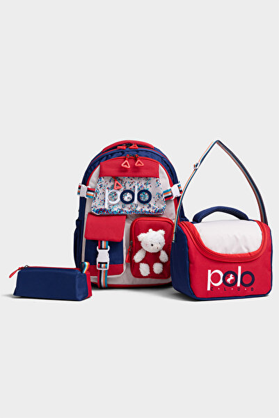 Mypolo Starlet 3-Piece School Set - Backpack, Thermal Lunch Bag, Pencil Case,...