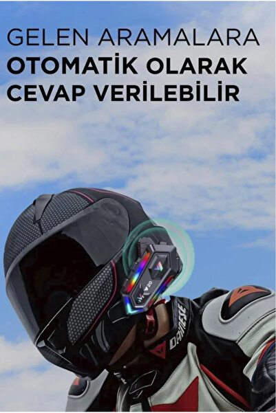 Hello Watch Y20 Max Motorsiklet Kask Intercom