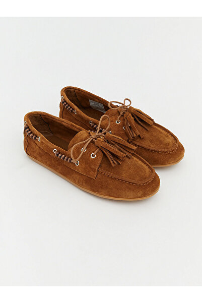 LC Waikiki Vizyon New Season Suede Women's Loafer Shoes