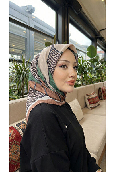 Big ModaEbrar Patterned Soft Scarf - 119
