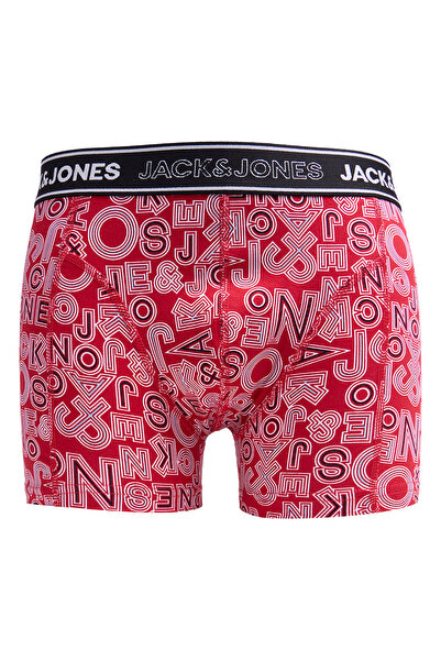 Jack & Jones Lacivert Erkek Boxer 12309117 JACLOGO MIX TRUNKS 3 PACK