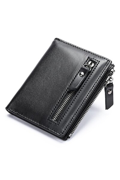 IMODIX Men's Leather Wallet , RFID Protection, Coin Functional Pocket , 11x9x...