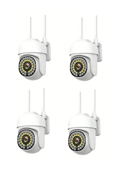 Jortan Pachet 4 x Camera de Supraveghere ASmarket Smart WIFI, 36 LED-uri, HD,...