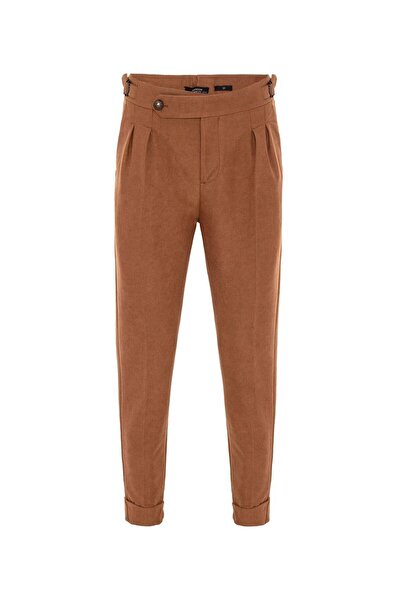 S13 Store Belt Detailed Double Leg Trousers