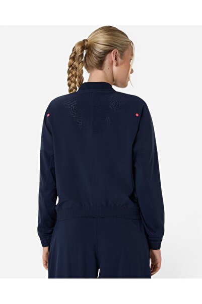 Asics MATCH JACKET Kadın Lacivert Ceket 2042A421-400