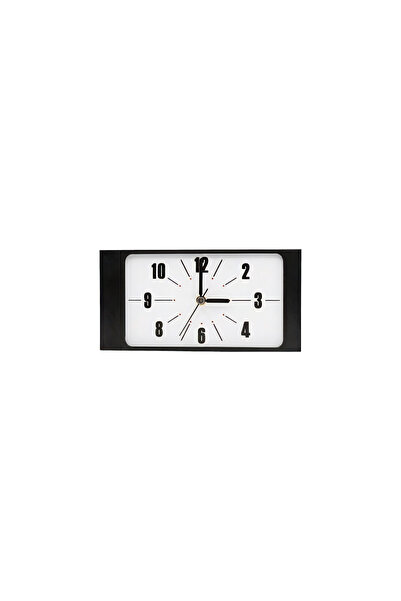 Fibrika Store Retro Station Duvar Saati - Minimalist Tasarım SİYAH