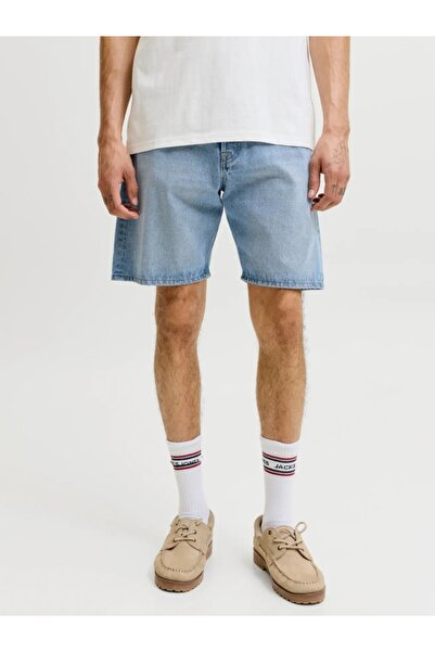 Jack & Jones Pantaloni scurți din denim pentru bărbați, JJITONY JJORIGINAL, T...