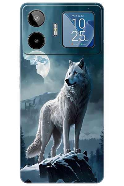 General Mobile GM 26 PRO 5G (G903) Uyumlu Kılıf Desen Baskılı Silikon Kurt ST...