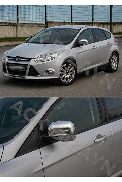 ACK Dizayn FORD FOCUS 3 2011-2017 ARACINIZA ÖZEL ÜRETİM KROM AYNA KAPAĞI A+ ABS