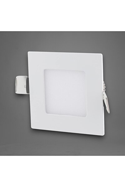 DELIGHT Spot Led Slim Patrat 85x85mm, 3W=25W, 6400K, lumina rece
