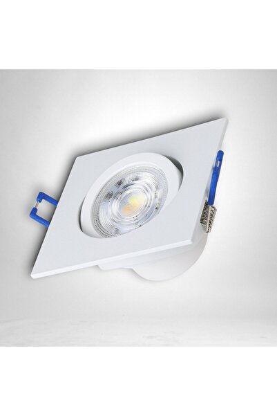 DELIGHT Spot Led COB Patrat alb, 5W=40W, 6500K, lumina rece