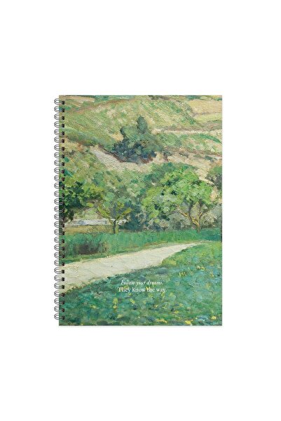 KESKİN COLOR Keskin 20 x 28 Kareli Sert Kapak Sanat Defter - They Know The Way