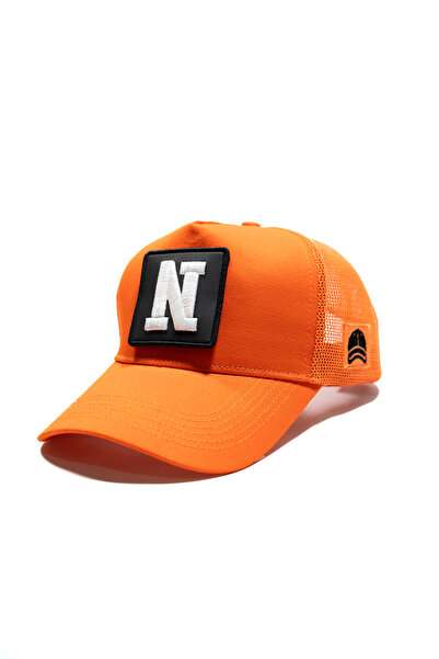 all hats Narandžasti mrežasti šešir sa detaljima u obliku slova | Sportski še...
