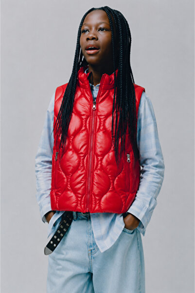 NANİCA Girl's Inflatable Quilted Vest 1-5 Years - 423505