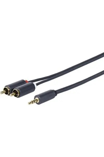 VivoLink Cablu audio PROMJRCA0.5 0.5 m 3.5mm la 2 x RCA Negru