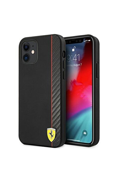 Ferrari iPhone 12 mini 5.4 " √ © tui pour t√ © l√ © telefon negru/rigid negru...